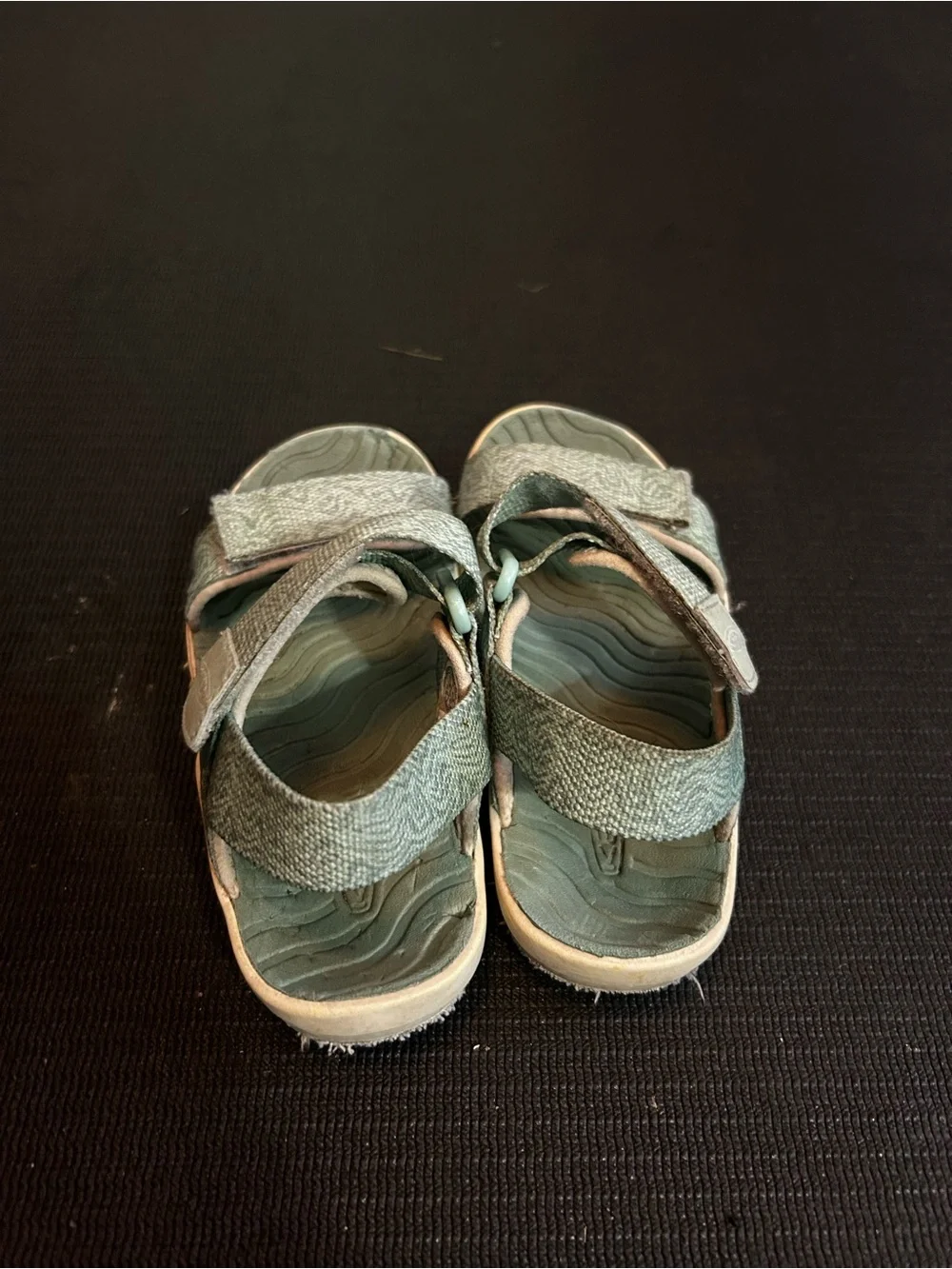 KEEN Kids Newport H2 Sport Sandals toddler Size 11 Green Hiking Water Shoes